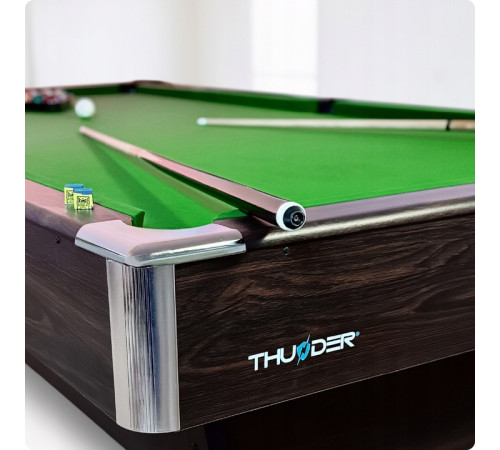 Більярдний стіл THUNDER BOLD-BROWN 9FT, 274 х 142 х 81 см