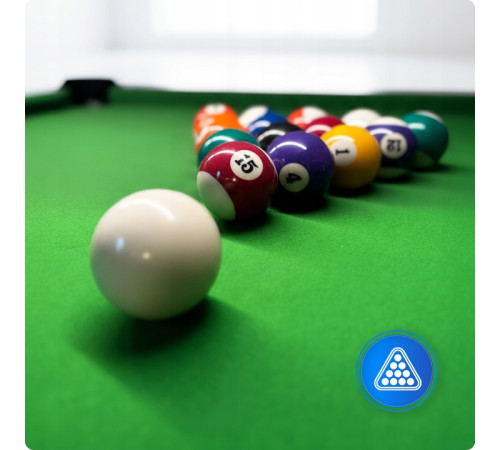 Більярдний стіл THUNDER BOLD-BROWN 9FT, 274 х 142 х 81 см