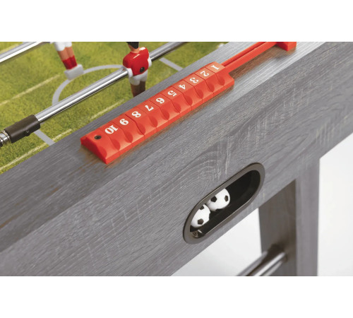 Настільний футбол Garlando F-2 Grey Oak, 121 х 95,5-98,5 х 79-81 см