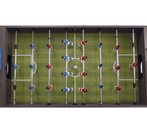 Настільний футбол Garlando F-2 Grey Oak, 121 х 95,5-98,5 х 79-81 см