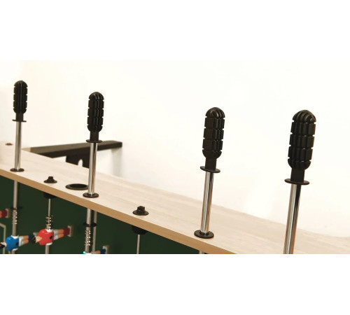 Настільний футбол Garlando F-3 Foldy Maplewood, 137 х 95 х 81 см, бежево-чорний