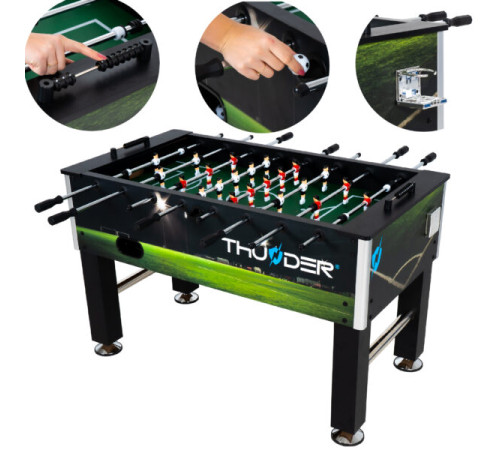 Настільний футбол THUNDER 5FT SPORT, 140 х 74 х 88 см