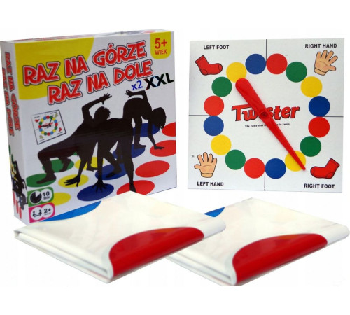 Аркадна гра твістер «Once Up, Once Down» Ramiz ZGR.6212, 276 x 168 см