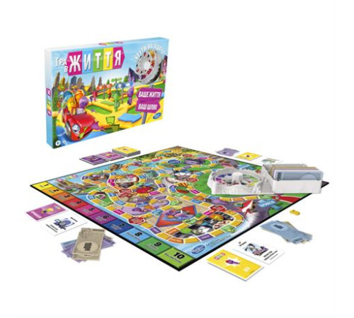 Настільна гра Hasbro Games "Гра в життя" F0800 Настільна гра Hasbro Games "Гра в життя" F0800