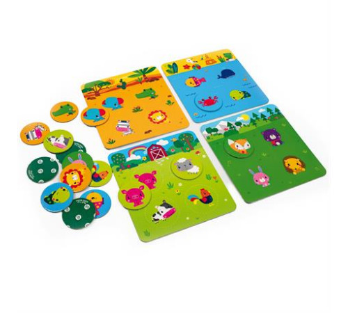 Настільна гра Fisher Price "Лото Звірята" VT2910-01 Настільна гра Fisher Price "Лото Звірята" VT2910-01