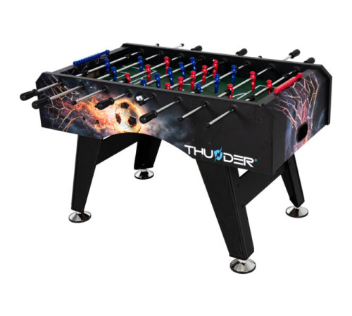 Настільний футбол THUNDER 5FT FIREBALL, 140 х 74 х 88 см Настільний футбол THUNDER 5FT FIREBALL, 140 х 74 х 88 см