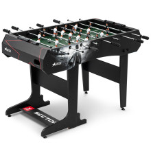 Настільний футбол Hop-Sport Secto, 120 x 61 x 81,5 см - чорно-білий