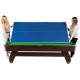 Більярдний стіл 3в1 THUNDER 8FT BOLD-BROWN з покриттям для аерохокею/пінг-понгу, 244 х 132 х 81 см