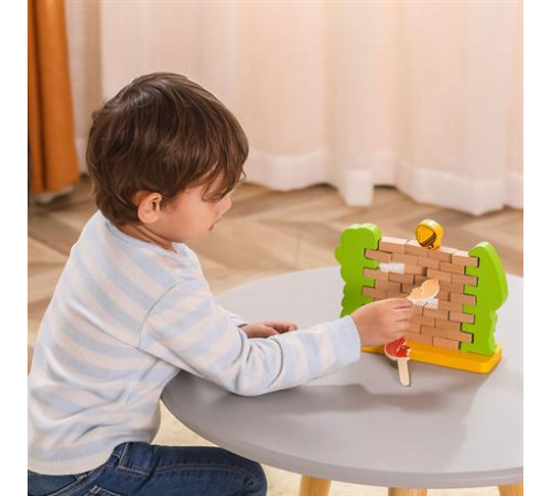Настільна гра Viga Toys "Стіна з цеглинок" 44566 Настільна гра Viga Toys "Стіна з цеглинок" 44566