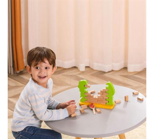 Настільна гра Viga Toys "Стіна з цеглинок" 44566 Настільна гра Viga Toys "Стіна з цеглинок" 44566