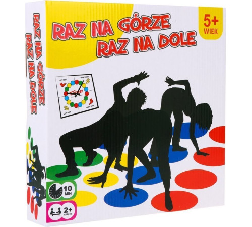 Аркадна гра твістер «Once Up, Once Down» Ramiz ZGR.6211, 138 х 168 см Аркадна гра твістер «Once Up, Once Down» Ramiz ZGR.6211, 138 х 168 см