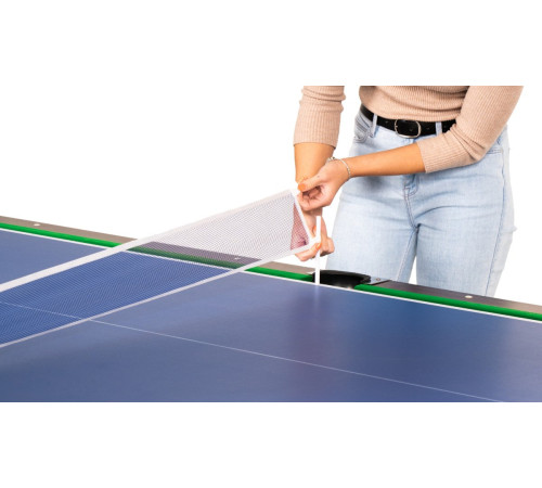 Більярдний стіл THUNDER 9FT BOLD-BLACK з покриттям для пінг-понгу/обіднього столу,