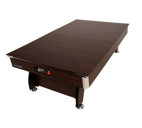 Більярдний стіл THUNDER 7FT BOLD-BROWN з покриттям для пінг-понгу/обіднього столу, 214 х 122 х 81 см