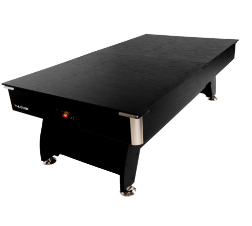 Більярдний стіл THUNDER 7FT BOLD-BLACK з покриттям для пінг-понгу/обіднього столу, 214 х 122 х 81 см