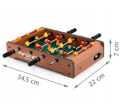 Настільний футбол Neo‑Sport NS‑439 34,5 х 22 х 7 см