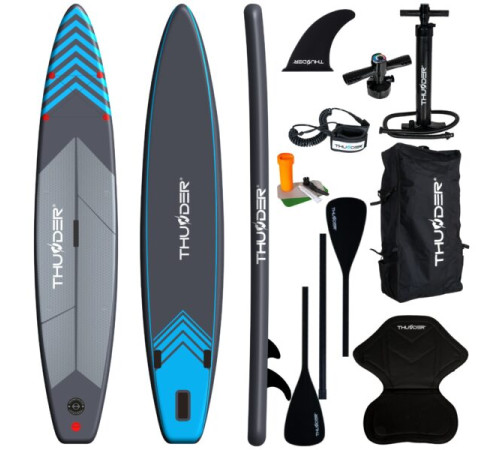 Надувна SUP дошка (Сапборд) THUNDER STEEL BLUE 365 Надувна SUP дошка (Сапборд) THUNDER STEEL BLUE 365