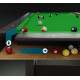 Більярдний стіл Hop-Sport Vip Extra 9 FT з накладками для пінг-понгу та аерохокею, 281 х 155 х 80 см