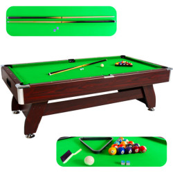 Більярдний стіл THUNDER 7FT BOLD-BROWN, 214 х 122 х 81 см