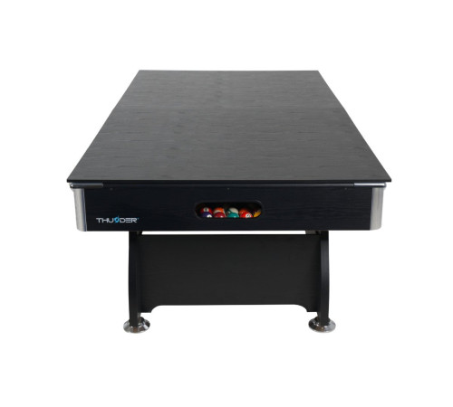 Багатофункціональна накидка на стіл THUNDER 8FT-BLACK для настільного тенісу/більярду, 246 х 135 х 12 см