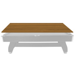 Багатофункціональна накидка на стіл THUNDER 7FT-BEIGE для більярду/настільного тенісу, 216 х 124 х 12 см