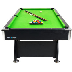 Більярдний стіл THUNDER BOLD-BLACK 9FT, 214 х 122 х 81 см