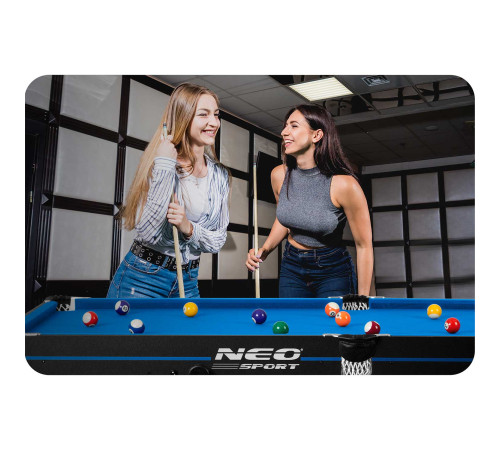 Більярдний стіл з аксесуарами Neo-Sport NS-808, 183 x 92 x 81 см Більярдний стіл з аксесуарами Neo-Sport NS-808, 183 x 92 x 81 см