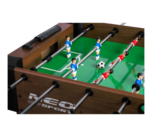 Настільний футбол Neo-Sport NS-804, 118 x 61 x 79 см - темно-коричневий