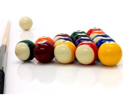 Більярдний стіл GamesPlanet 7 футів + аксесуари для більярду, 214 x 122 x 82 см