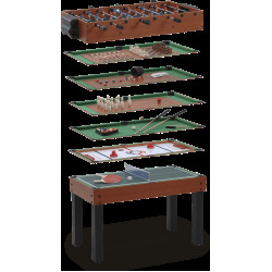 Настільна гра Garlando Multi 12в1 MULTI12CIRLNO, 109 х 61 х 80 см