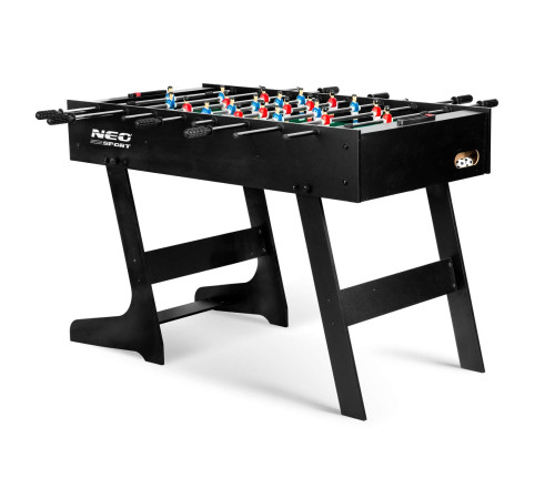 Настільний футбол Neo-Sport NS-803, 121 x 61 x 80 см - чорний
