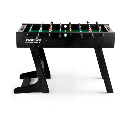 Настільний футбол Neo-Sport NS-803, 121 x 61 x 80 см - чорний