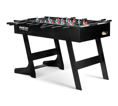 Настільний футбол Neo-Sport NS-803, 121 x 61 x 80 см - чорний