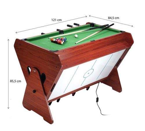 Стіл ігровий 3в1 NILS SDG SET, 121 х 84,5 х 85,5 см