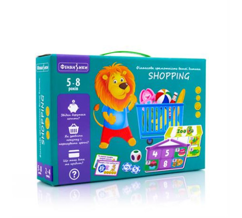 Настільна гра Vladi Toys "Граємо у крамничку" VT2312-06 Настільна гра Vladi Toys "Граємо у крамничку" VT2312-06