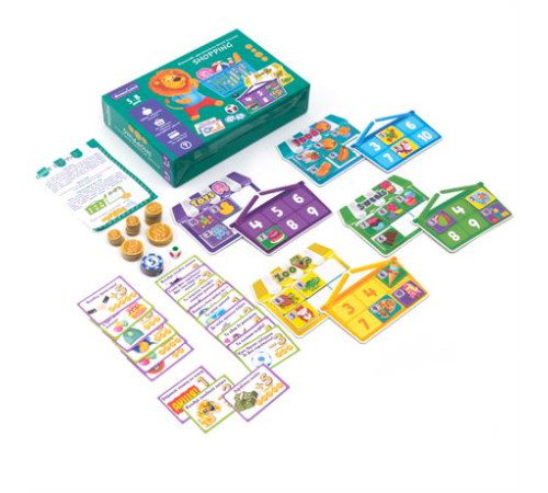 Настільна гра Vladi Toys "Граємо у крамничку" VT2312-06 Настільна гра Vladi Toys "Граємо у крамничку" VT2312-06