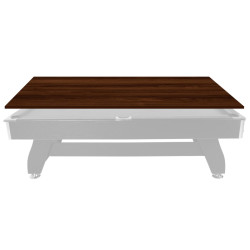 Багатофункціональна накидка на стіл THUNDER 8FT-BROWN для пінг-понгу/більярду, 246 х 135 х 12 см