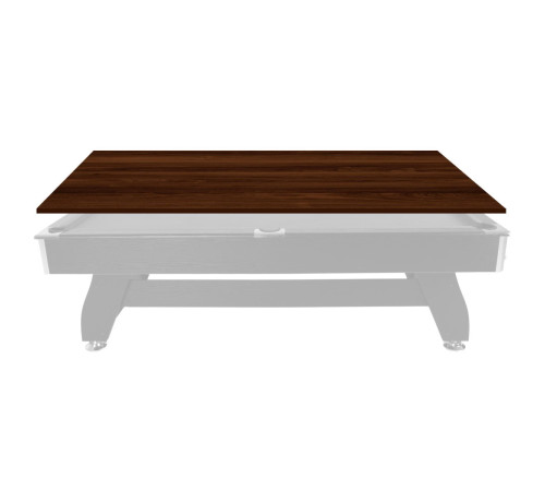 Багатофункціональна накидка на стіл THUNDER 8FT-BROWN для пінг-понгу/більярду, 246 х 135 х 12 см