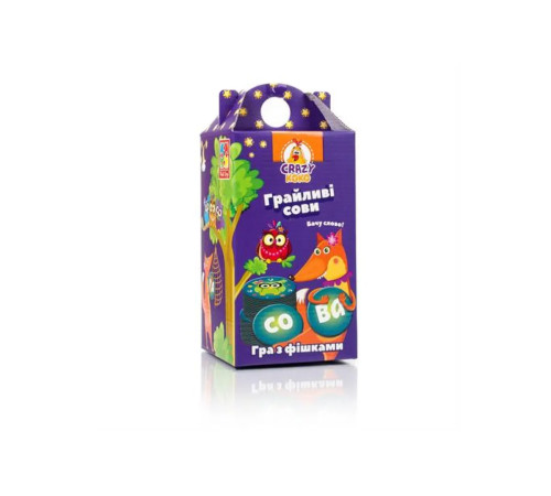 Настільна гра Vladi Toys "Грайливі сови Бачу слово" VT8033-04 Настільна гра Vladi Toys "Грайливі сови Бачу слово" VT8033-04