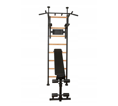 Шведська стінка BenchK 523 240 х 67 см, чорна