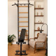 Шведська стінка BenchK 523 240 х 67 см, чорна