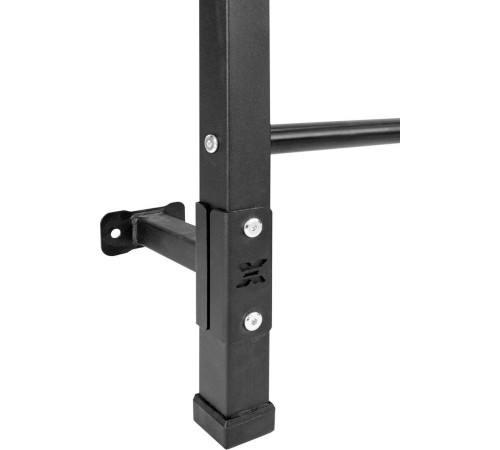 Шведська стінка Małpiszon Gamma Workout Grand 224 х 95 см з турніком та поручнями, чорна