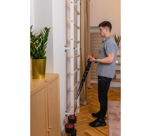Шведська стінка BenchK 310W/710W 240 x 67 см, біла