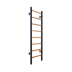 Шведська стінка BenchK 711B 240 х 67 см, чорна