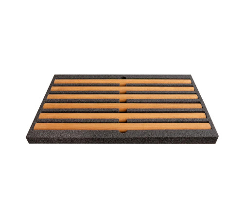 Шведська стінка BenchK 711B 240 х 67 см, чорна