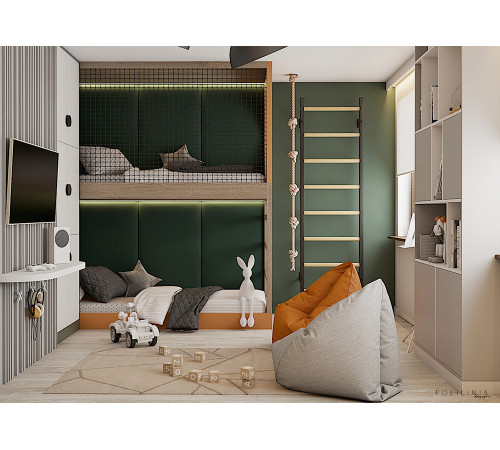 Шведська стінка BenchK 210B, чорна
