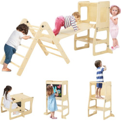 Дитячий набір для скелелазіння 7в1 Costway Climbing 