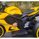 Дитячий акумуляторний мотоцикл SPOKO SP-518 білий