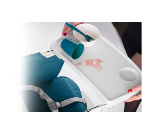 Стільчик для годування Ricokids Nuco синій Стільчик для годування Ricokids Nuco синій