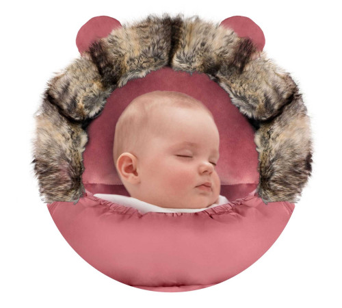 Конверт Elmi Ricokids для коляски та санок, 95 х 48 см - рожевий Конверт Elmi Ricokids для коляски та санок, 95 х 48 см - рожевий