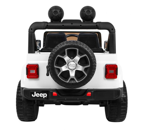 Дитяча акумуляторна машинка Jeep Wrangler Rubicon Біла Дитяча акумуляторна машинка Jeep Wrangler Rubicon Біла